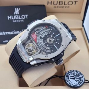 automatic hublot rubber watch