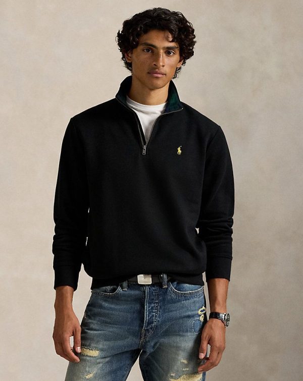 The Ralph Lauren RL Fleece Quarter-Zip Sweatshirt3 The Ralph Lauren RL Fleece Quarter-Zip Sweatshirt